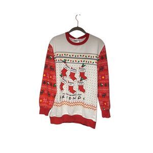 NWT friends, TV series ‘tis the season Christmas light weight sweatshirt S/small
